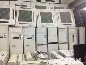 图 龙岗专业回收二手空调电器办公家具工厂库存设备铁床货架等 深圳旧货回收